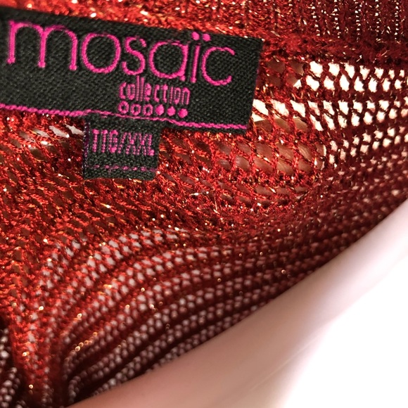 Shear Long Sweater Hip Length Baggy - Picture 4 of 6